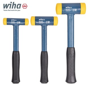 德国wih威汉无弹力安装 锤钢柄面锤头敲击榔头钢砂锤子2