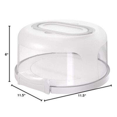 Cake Cupcake Carrier Round Cake Container Holder with Cover