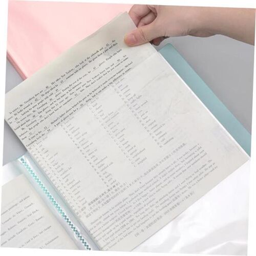 a4 clear book display file文件夹 document folders 资料夹透明