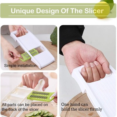 5 in 1 Mandoline Slicer Vegetable Slicer Cutter Shredder