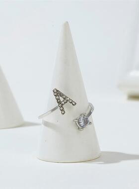 Creative A-Z Alphabet 26 Letter Rings Personlity Initial Nam