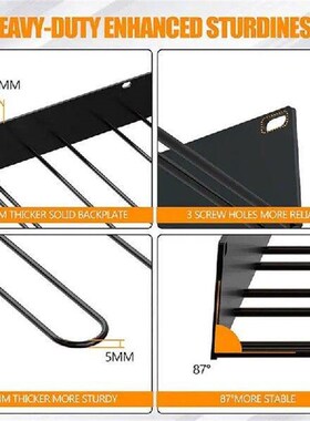 Wader Hanger Wall Mounted Shoe Rack For Boots Metal Boot