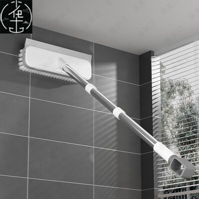 bathroom long handle brush tile floor cleaning broom mop