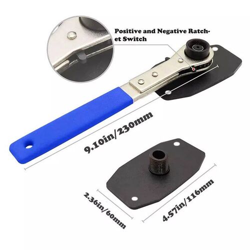Car Ratchet Brake Piston Caliper Spreader Tool Steel Press S