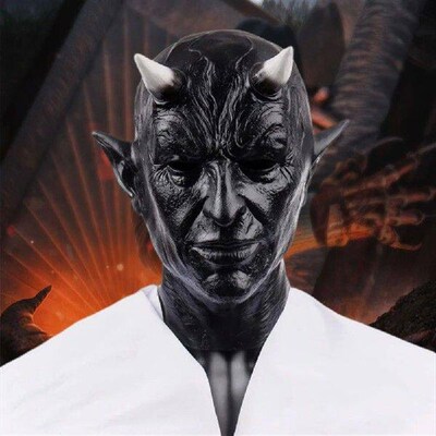 Demon Horn Mask Demon Monster Mask Masquerade Carnival