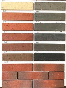 外墙砖瓷砖墙砖劈开砖拉毛别墅砖仿古墙面通体砖乡村室外砖0 2