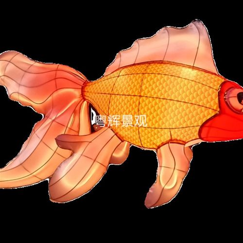 金鱼花灯餐厅鱼形灯笼吊灯商场酒楼鱼灯挂件金鱼花灯锦鲤鱼灯