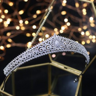 New Design Wedding Tiaras Bridal Headpiece Bride Hair Jewelr