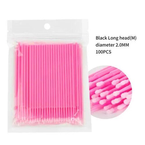 Disposable MicroBrush Eyelashes Extension Individual Lash Ap