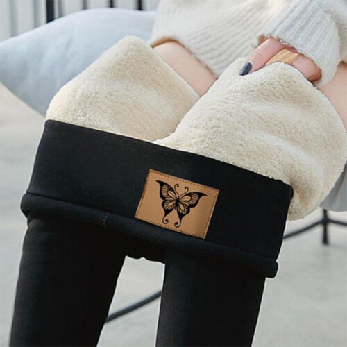 Winter Pants Thermal Leggings High Waisted Pants For Women F