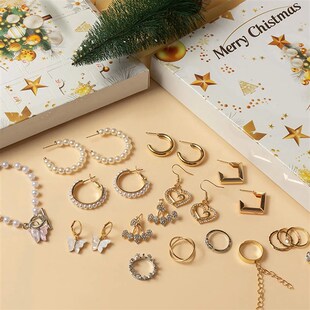 Jewelry Advent Calendar 2025 24 Day Countdown To Christmas C