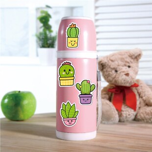 50PCS Cute Plants Cactus Graffiti Stickers Decals for Kids T
