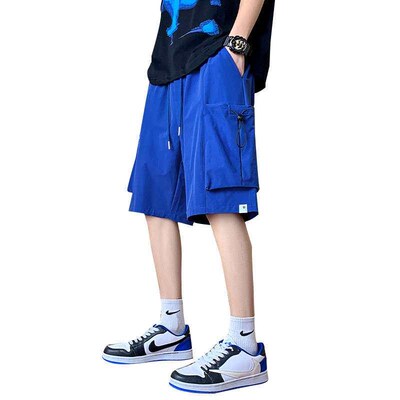 Tooling Shor Mens Summer Loose Thin Large Pocket Spor Pan F
