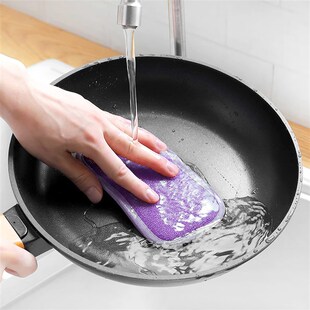 Sponge Washing Kitchen Dish Pots Pans Dishes Reusable for