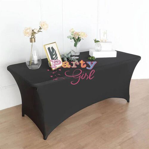 Rectangle Fitted Sretch Spandex Table ver Tablecloth Lycra L