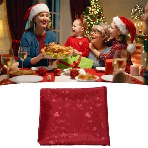 Tablecloth Waterproof Jacquard Table Cover Stain-resistant