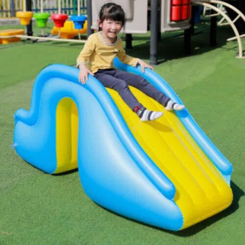 1 Pcs Inflatable Waterslide Wider Steps Joyful Swimming