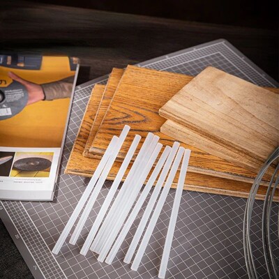 100pcs 7mm/11mm Set Transparent Hot-melt Gun Glue Sticks