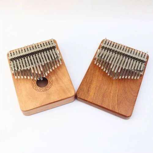 Solid Wood Kalimba 34 Keys Professional Kalimbas Box-Type Th