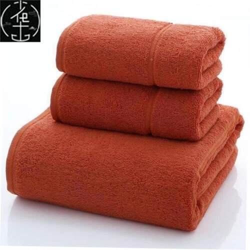 Absorbent Cotton Solid Soft Bath beach Hand Towel Face面巾