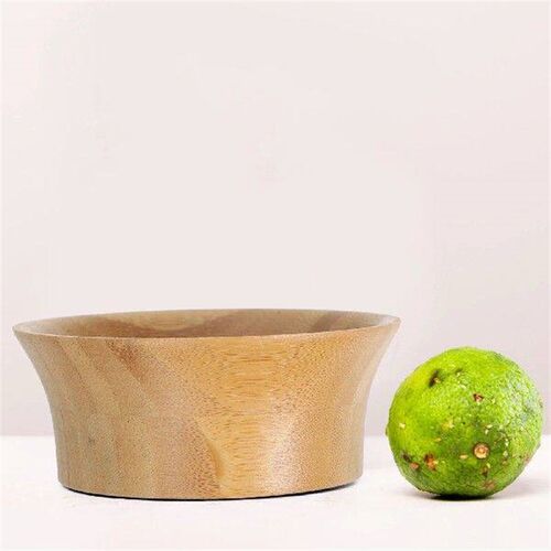 1pc Bamboo Mask Bowl Fruits Salad Soup Food Kitchen Ramen