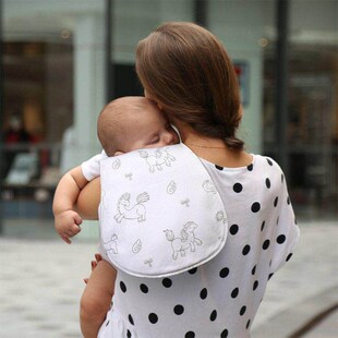 BaBy Burp BIBs Infant Cloths Cotton gIrls feedIng BIB Cloth