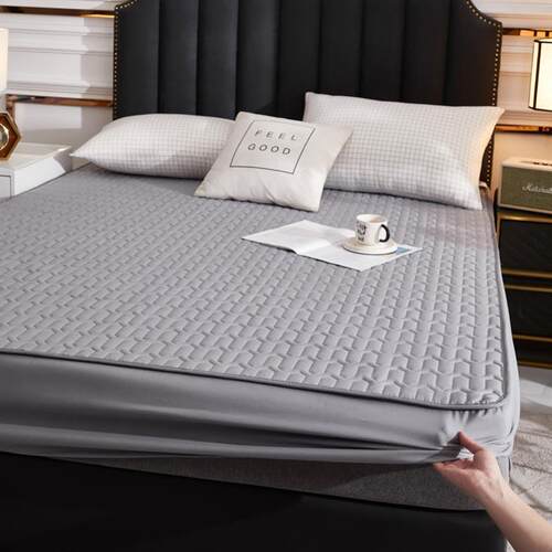 Waterproof Bed Sheet,Mattress Pad Protector Cover,Breathable