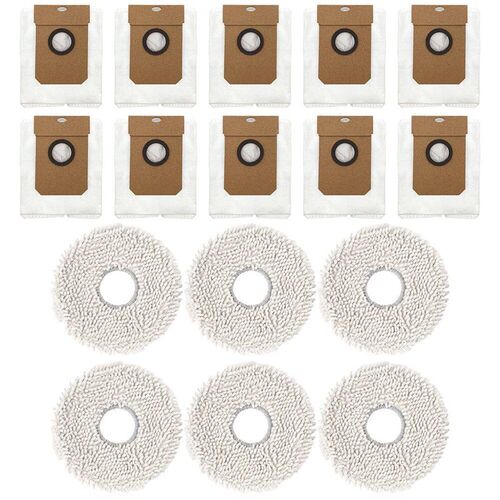 Dust Bags Wiping Cloth Kit For Cecotec For Conga 11090 Sweep