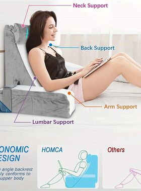 Home Quality Reading Cushion Pillow Beds Chairs Sofas Back S