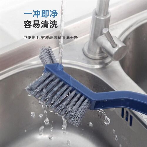 Bathroom cleaning brush gap brush 2-in-1 clip clip hair