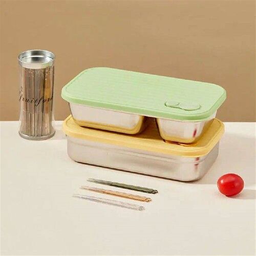 Leak Proof Stainless Steel Lunch Box Single/Double