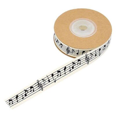Cloth Packaging Ribbons Floral Garland Wreath Flowers Music