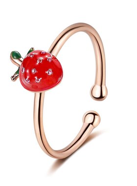 Japanese Korean Web Celebrity Girl Heart Lovely Strawberry F