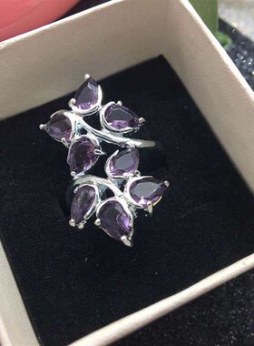 Elmosa  Simple Branch and Leaf Ring Unisex