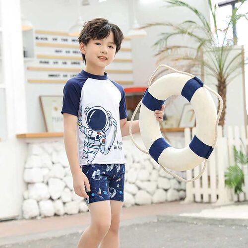 New Childrens Swimwear for Boys and Girls Split Quick-dryin