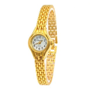 Hot Golden Dial Qua Mujer Small Watch Bracelet Women Relojes