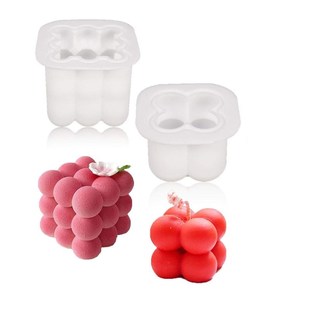 Rubiks Cube Candle Epoxy Resin Mold Silicone Aromathera