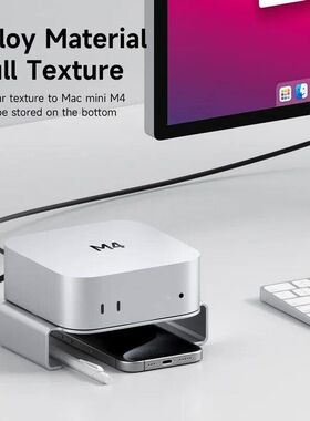 Hagibis Desktop Stand for Mac mini M4/M4 Pro 2024 Heat Dissi