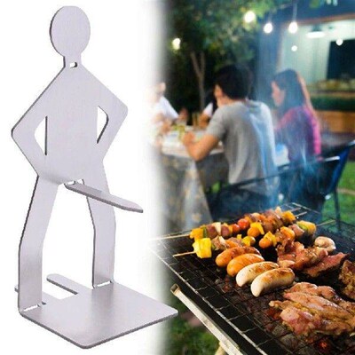 BBQ Sausage Holder Stainless Steel Funny Sausage Rack Mini