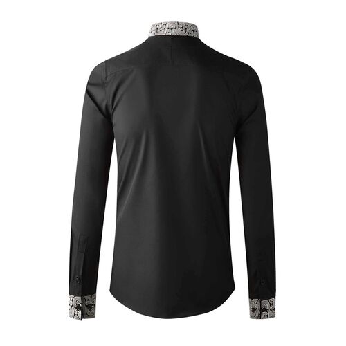 Autumn and winter Han Lin Hua Qin embroidery long sleeve men