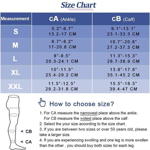 1 Pair Open Toe Calf Compression Sleeves Socks for Women Men