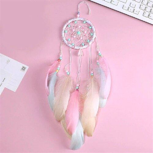Fengling Handmade Gift Chasing Dream Iron Ring Feather