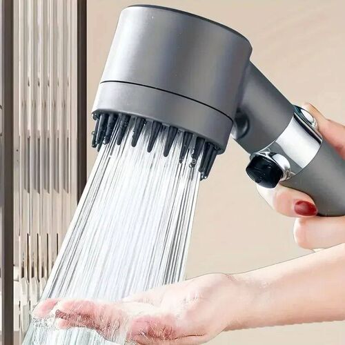 Shower Rain Head 4 Modes Shower Head High Pressure Portable