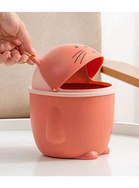 trash cans kitchen can bin waste mini table desk garbage bin