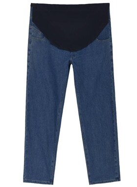 Fat Woman Pregnant Women Jeans Loose Large Size Pregnant Wom