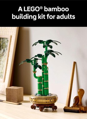 Lucky Bamboo Building Set,Artificial Fake Plant Decoration