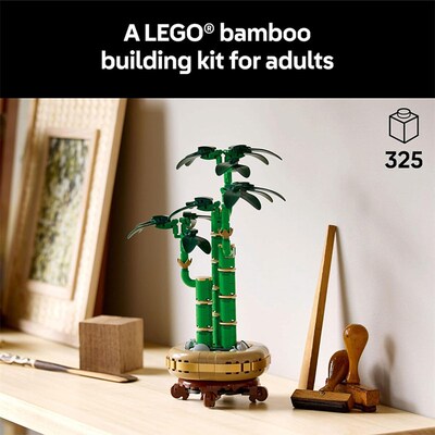 Lucky Bamboo Building Set,Artificial Fake Plant Decoration