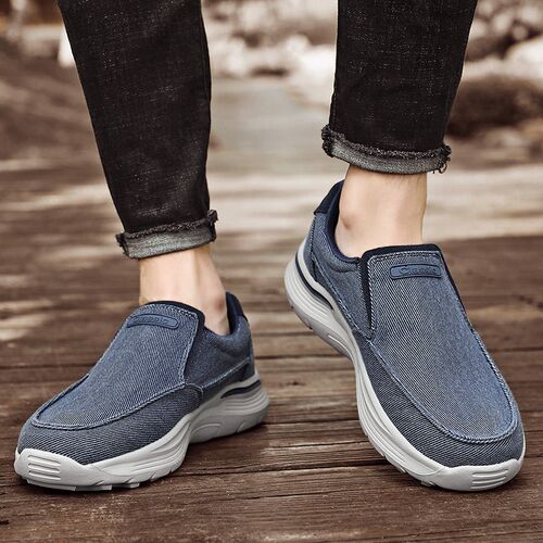 Mens Casual Shoes  Breathable Loafers Men 2023 New Male Com