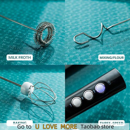 3 In 1 Portable Rechargeable Electric Milk Frother Foam Make