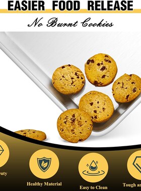 Quarter Sheet Baking Pans Aluminum Cookie Cooking Trays